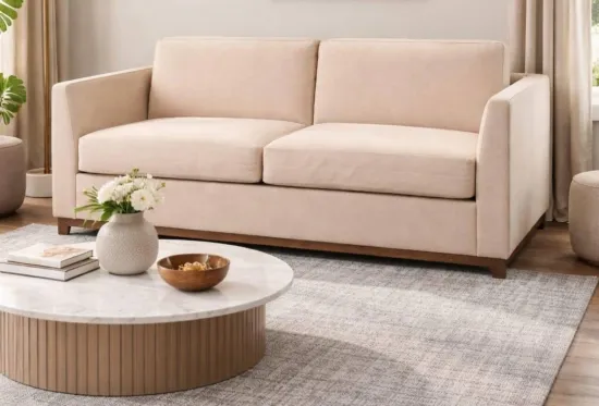 Tokyo Large Sofa Bed - Linen