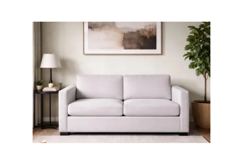Metro 3 Seater Sofa Bed in House Fabric Cloud
