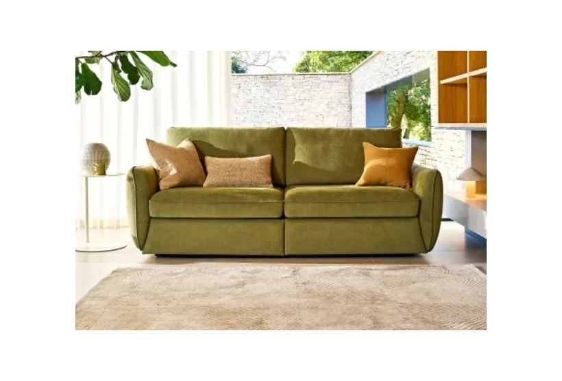 Mellow Large 4 Seater Sofa Bed EasyClean Fabrics  | Furl