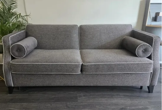 Paris 3 seater Sofa Bed Set Black edition 2