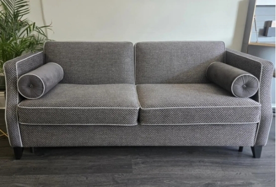 Paris 3 seater Sofa Bed Set Black edition