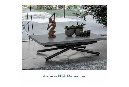 Pivot, a Height Adjustable Coffee Table | Table that Un-Folds to Seat 6