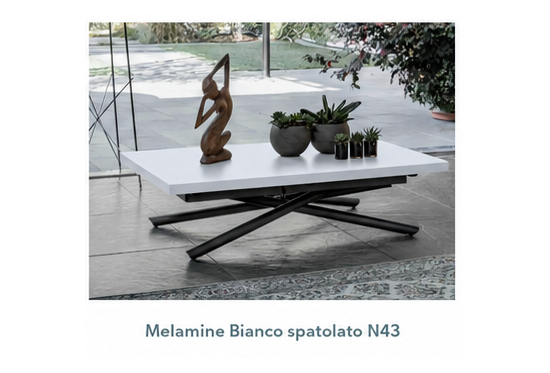 Pivot, a Height Adjustable Coffee Table | Table that Un-Folds to Seat 6