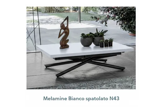 Pivot, a Height Adjustable Coffee Table | Table that Un-Folds to Seat 6