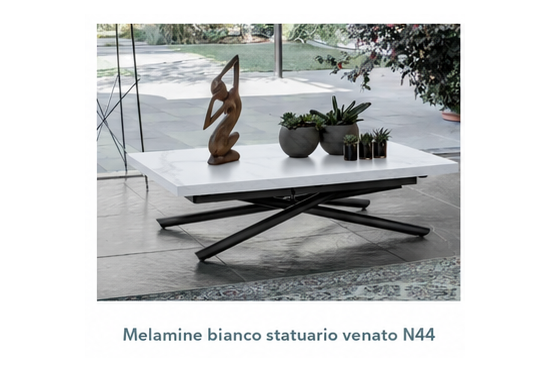 Pivot, a Height Adjustable Coffee Table | Table that Un-Folds to Seat 6