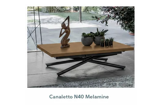 Pivot, a Height Adjustable Coffee Table | Table that Un-Folds to Seat 6