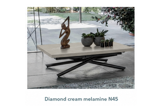 Pivot, a Height Adjustable Coffee Table | Table that Un-Folds to Seat 6