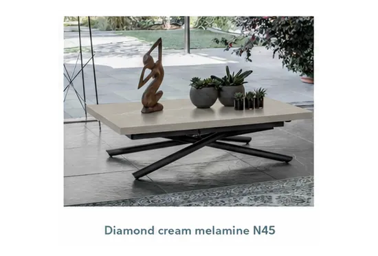 Pivot, a Height Adjustable Coffee Table | Table that Un-Folds to Seat 6