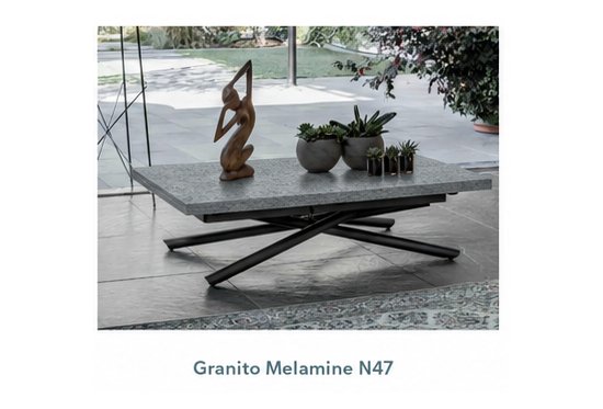 Pivot, a Height Adjustable Coffee Table | Table that Un-Folds to Seat 6