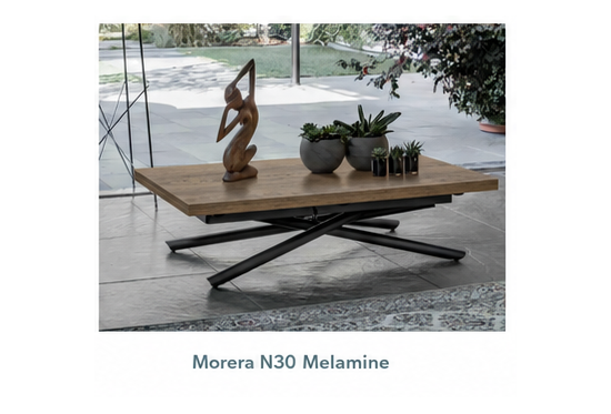 Pivot, a Height Adjustable Coffee Table | Table that Un-Folds to Seat 6
