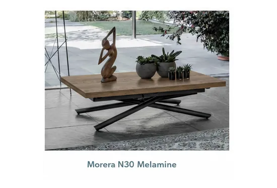 Pivot, a Height Adjustable Coffee Table | Table that Un-Folds to Seat 6