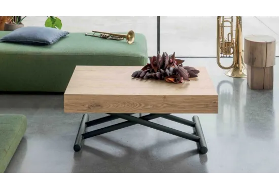 Loft, a Height-Adjustable Coffee Table | Extends to Seat 6 2