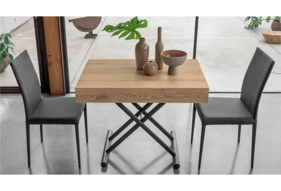 Loft, a Height-Adjustable Coffee Table | Extends to Seat 6