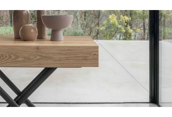 Loft, a Height-Adjustable Coffee Table | Extends to Seat 6