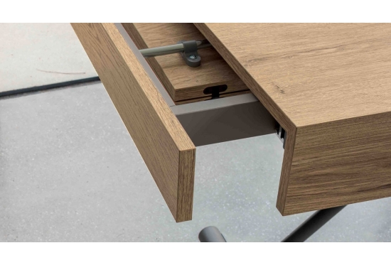 Loft, a Height-Adjustable Coffee Table | Extends to Seat 6