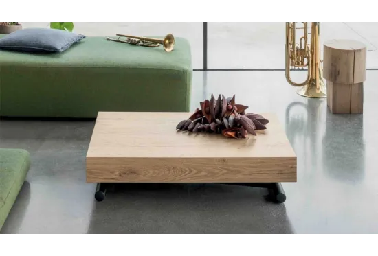 Loft, a Height-Adjustable Coffee Table | Extends to Seat 6