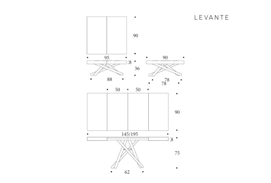 Rise, a Height Adjustable Coffee Table | Lifts to Dining Height