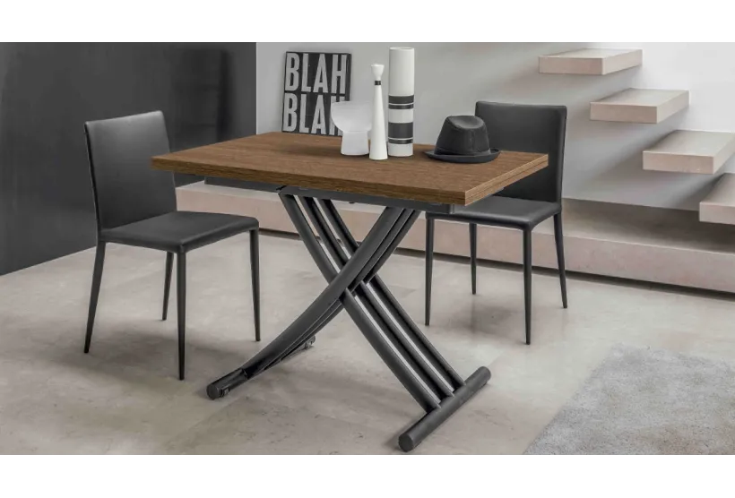 Fold, a Height Adjustable Coffee Table | Doubles to Dining Size