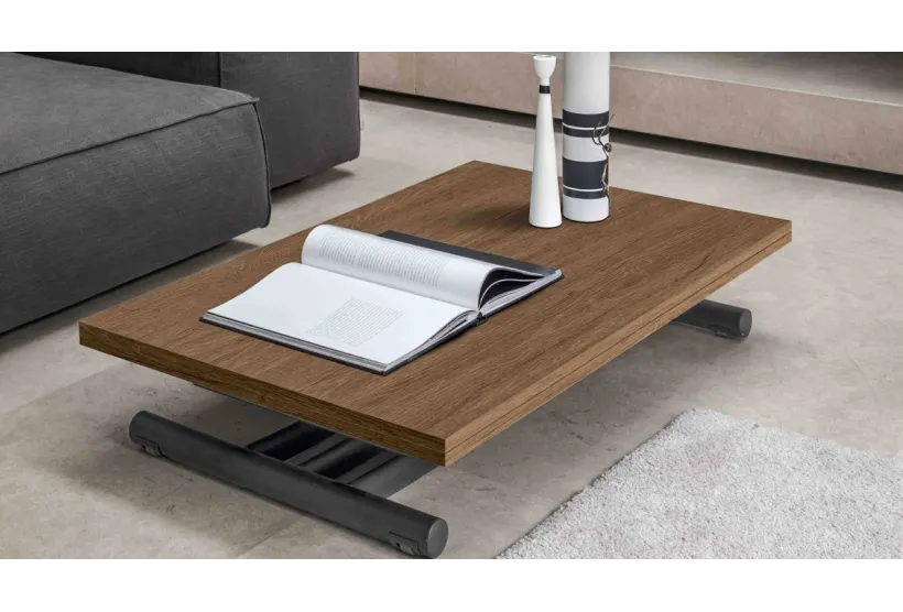 Fold, a Height Adjustable Coffee Table | Doubles to Dining Size
