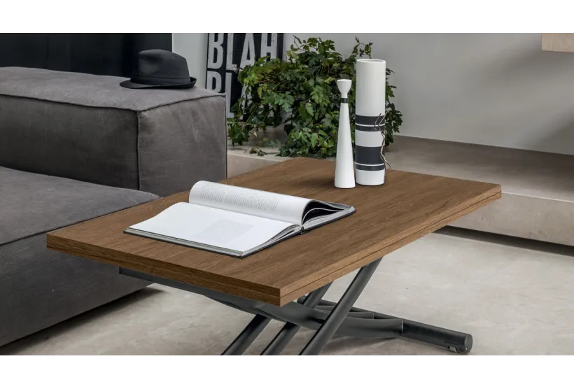 Fold, a Height Adjustable Coffee Table | Doubles to Dining Size