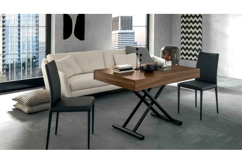 Glide, a Height Adjustable Coffee Table | Extends to Seat 8