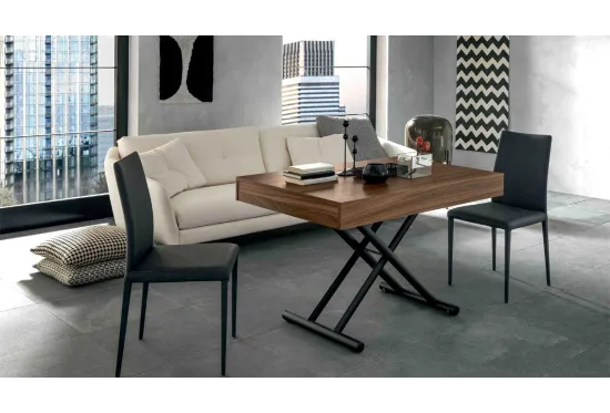 Glide, a Height Adjustable Coffee Table | Extends to Seat 8