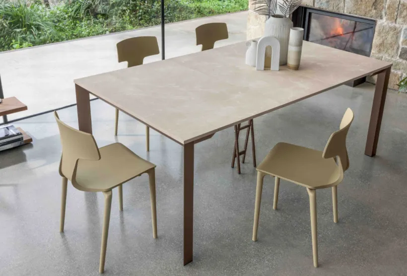 Slim, an Extending Console Table | Opens to Seat 6+
