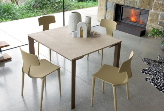 Slim, an Extending Console Table | Opens to Seat 6+