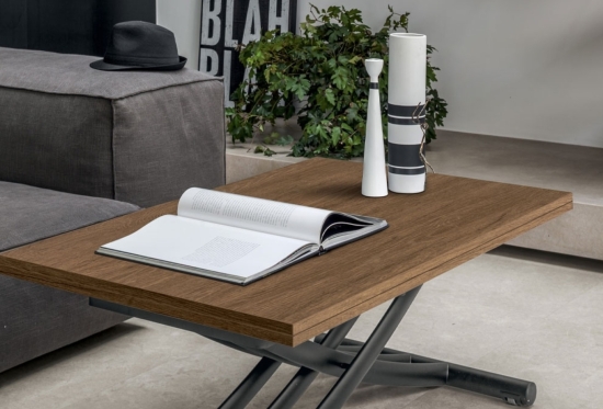 Fold, a Height Adjustable Coffee Table | Doubles to Dining Size