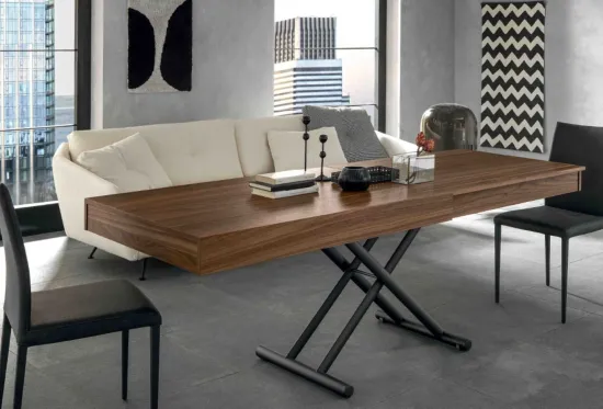 Glide, a Height Adjustable Coffee Table | Extends to Seat 8 2