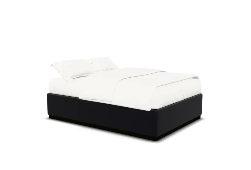 Max storage bed in stock, delivered in black and ready to sleep on
