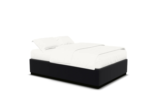 Max storage bed in stock, delivered in black and ready to sleep on