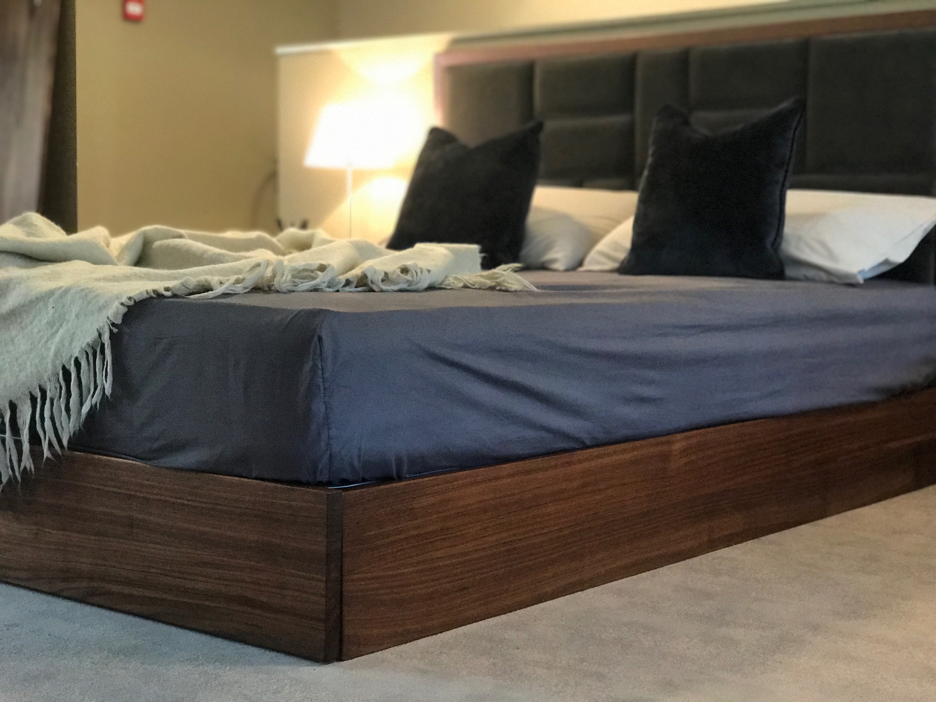 low storage bed