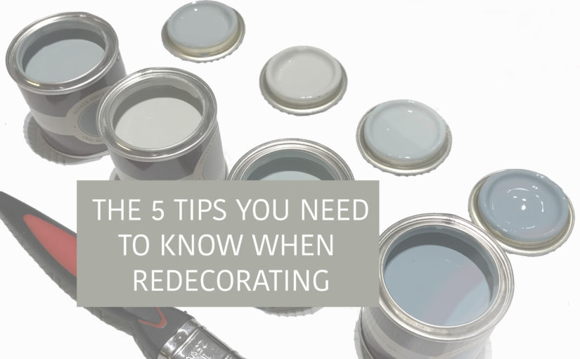 5 things to think about when redecorating your room