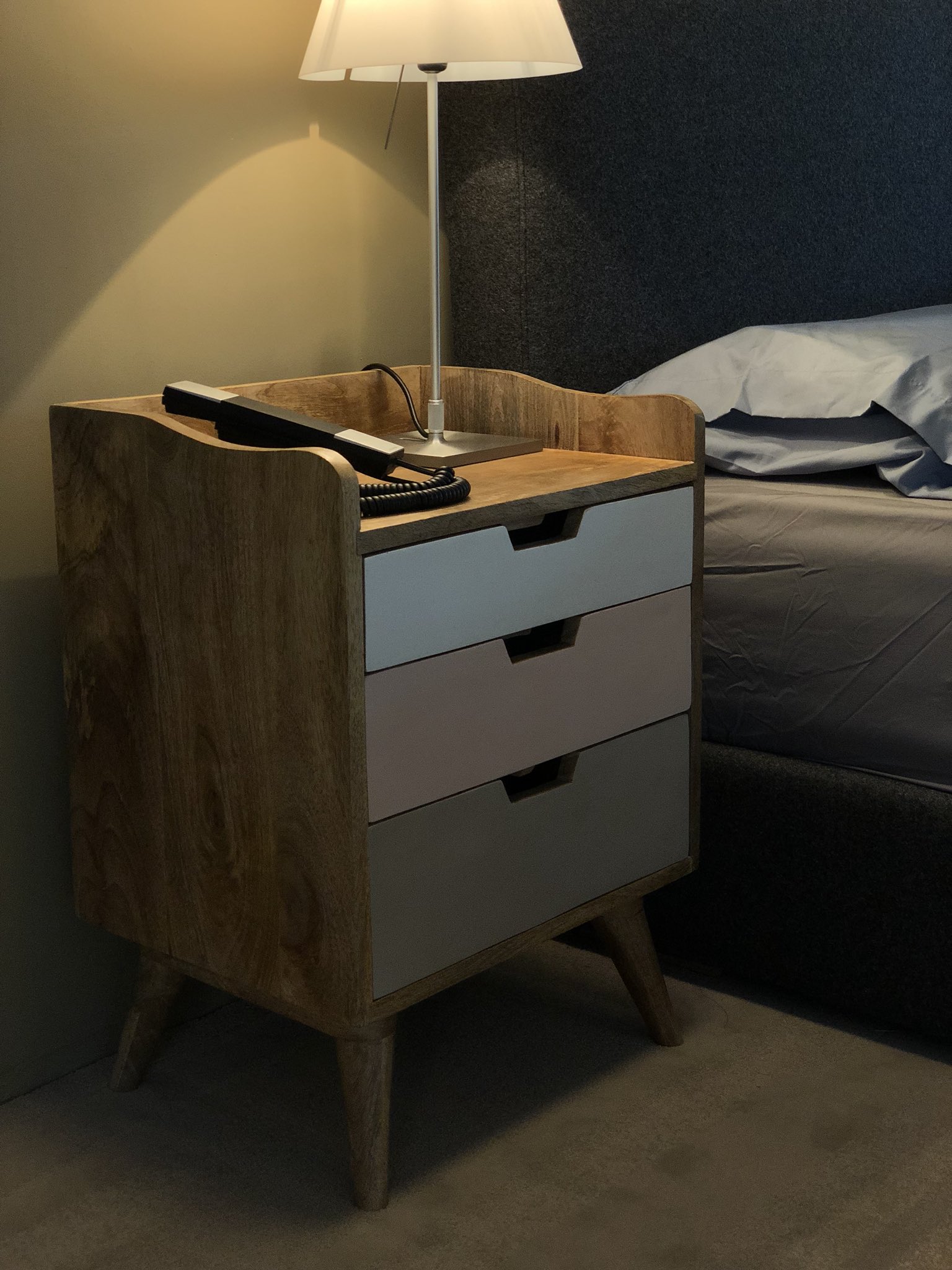bedside tables