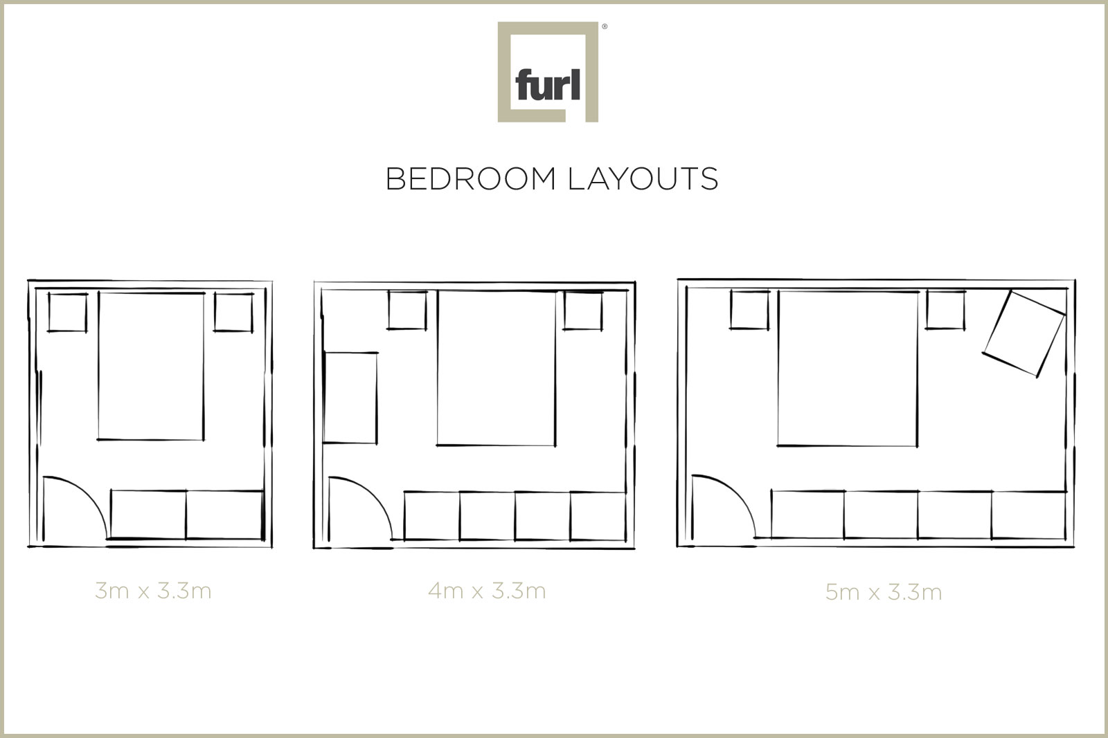 How to arrange a bedroom layout   Furl Blog