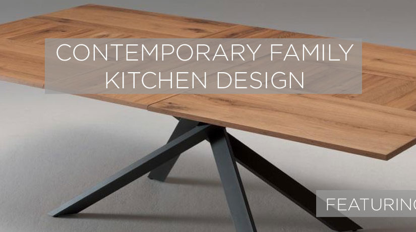 Get the look: Contemporary family kitchen design