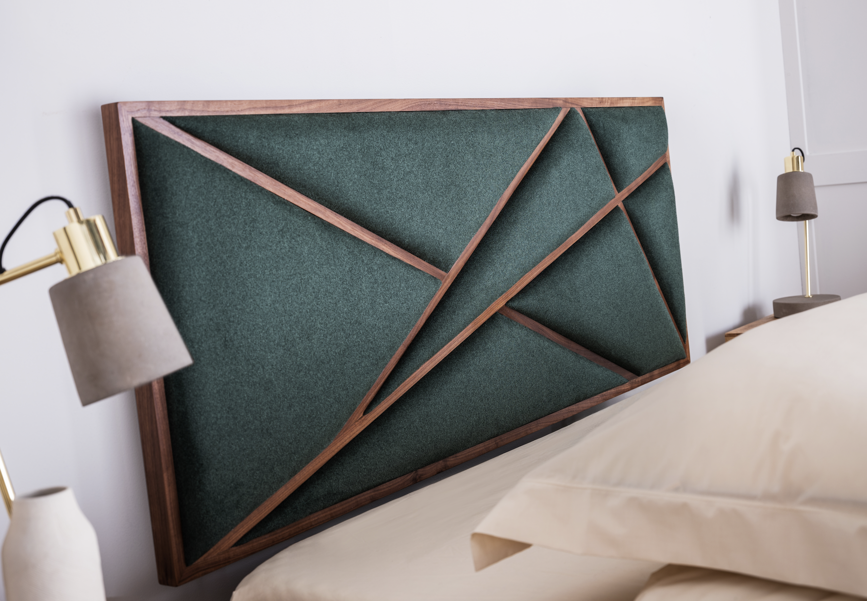 Bed clearance backboard cushion