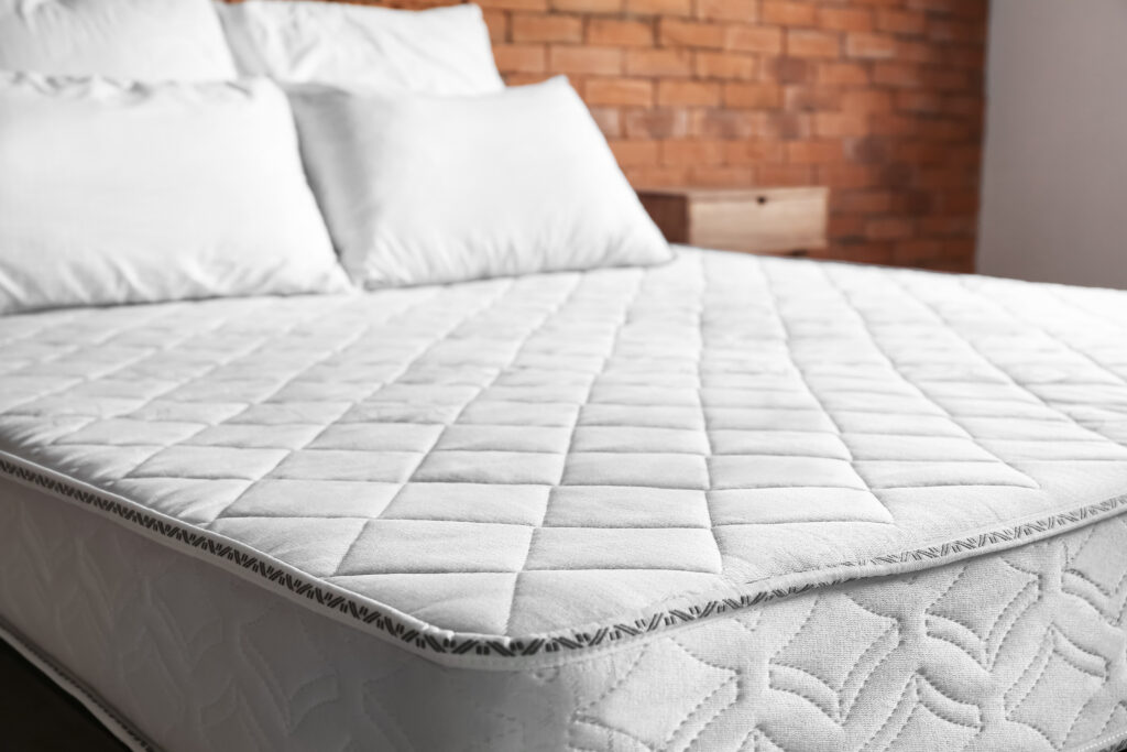 Mattress and pillows