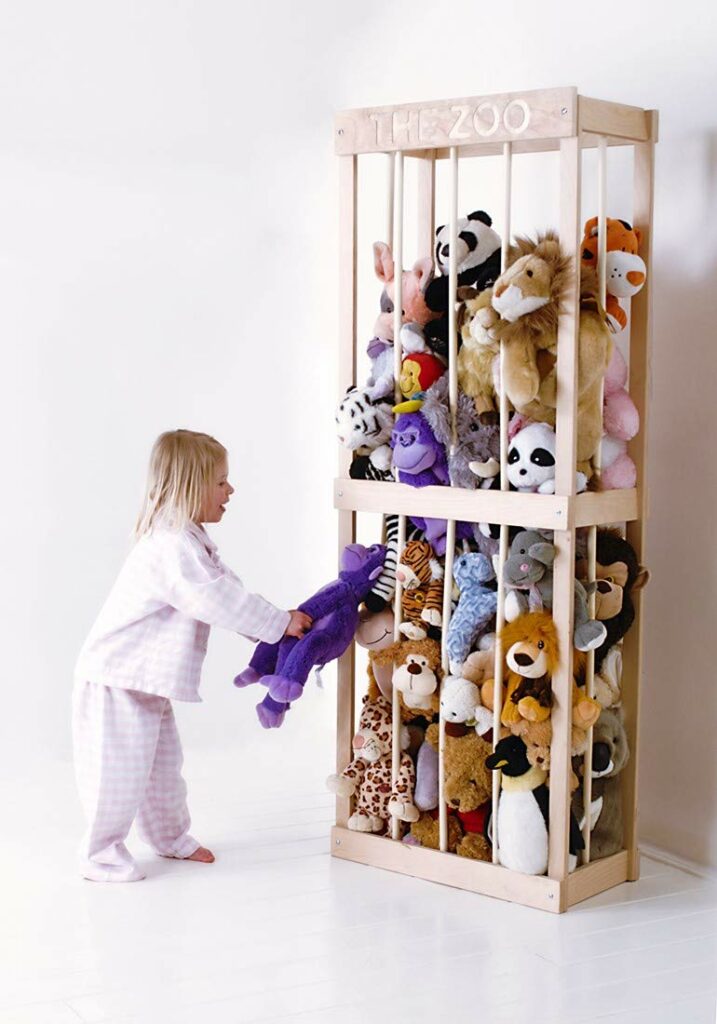 Stuffed animal zoo