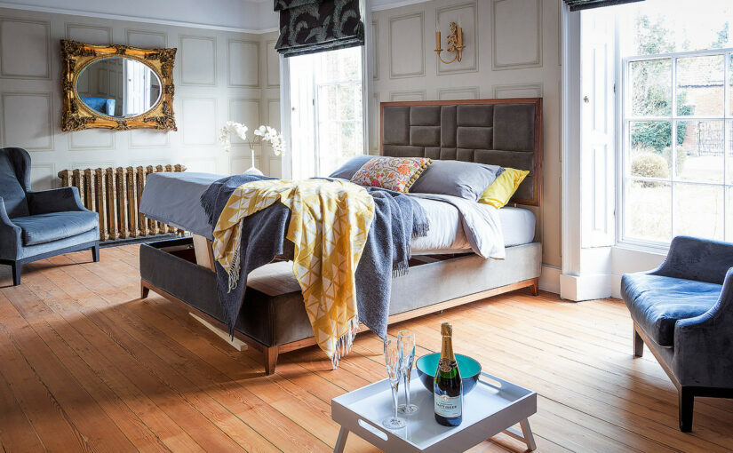 Continental King Size Ottoman Bed