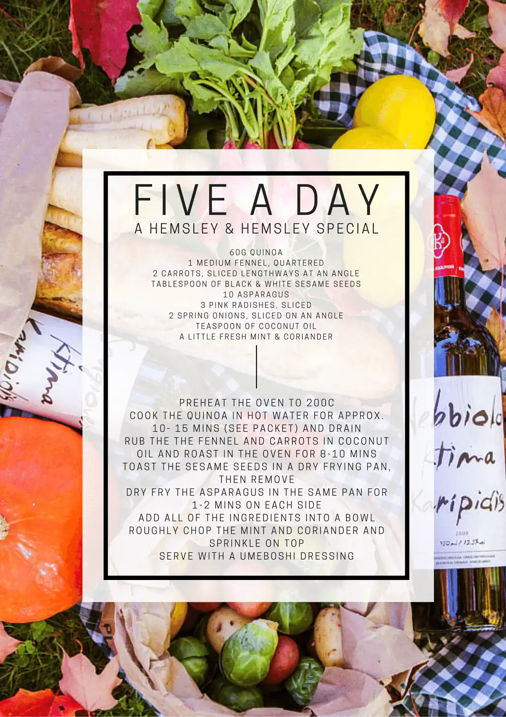 Five a day banner