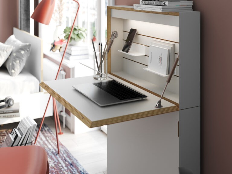 Fold-away desks 