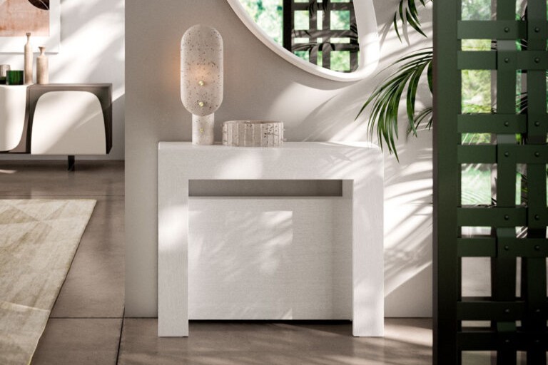 Furl clever table, compact console, dining table