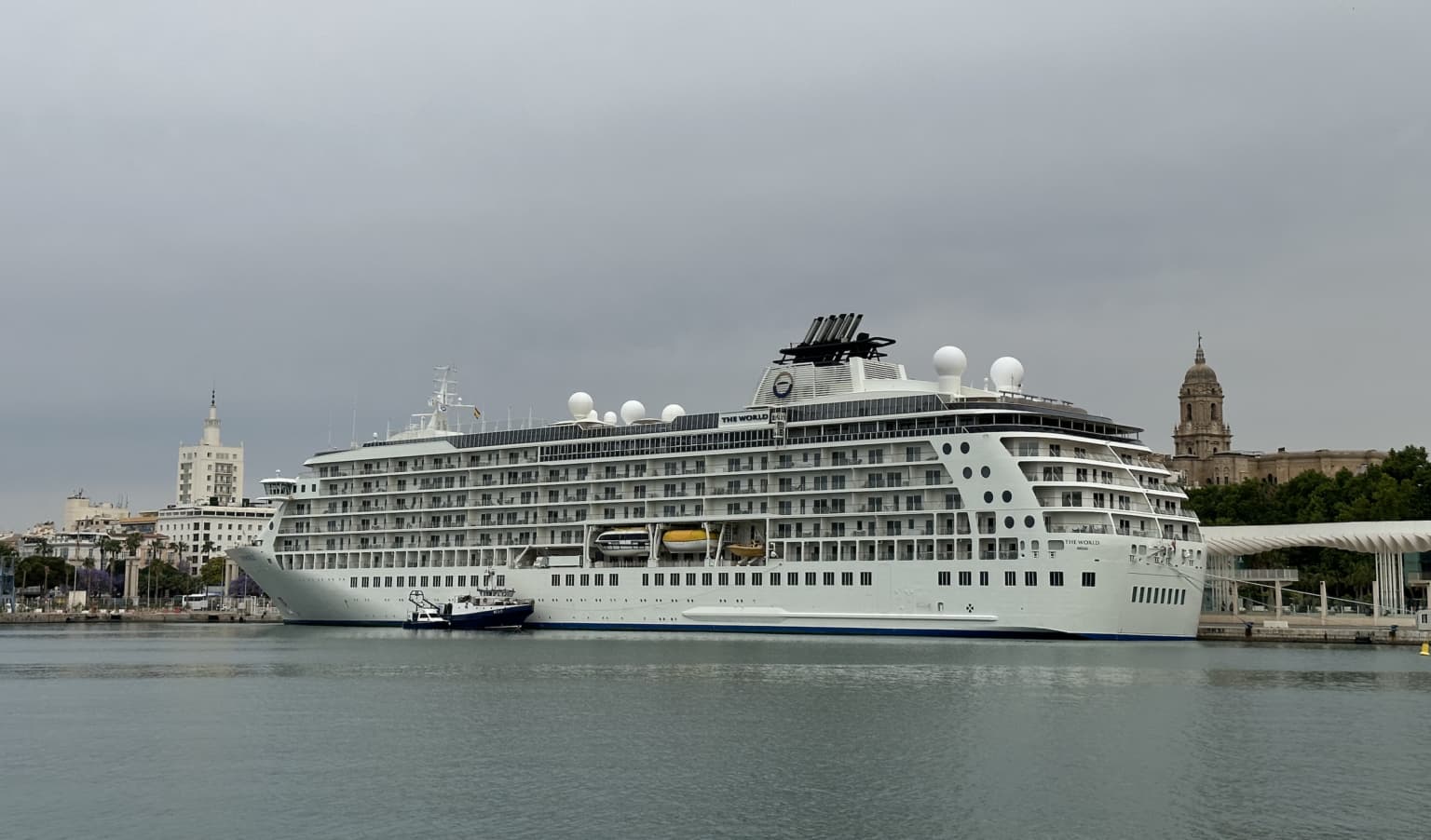 The World Ship in Malaga, Spain