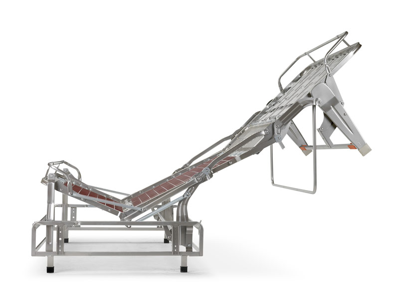 Lampolet sofa bed mechanism, fully open