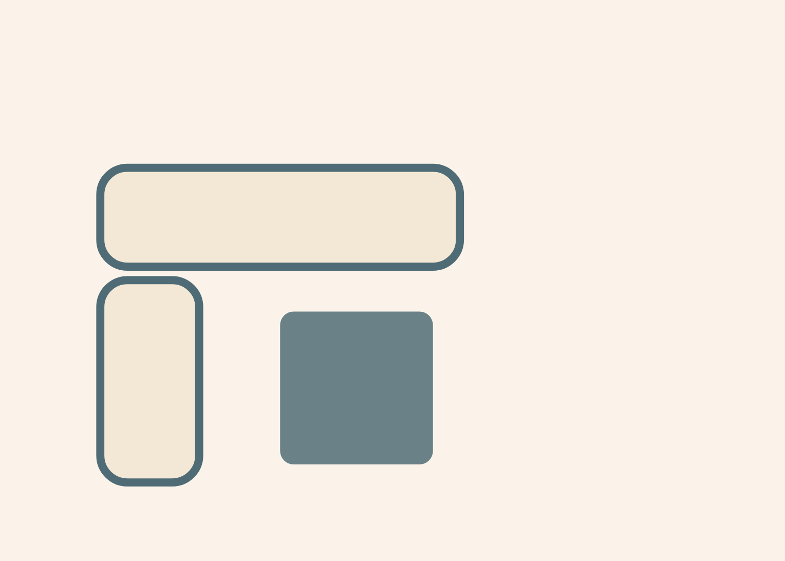 Two sofas at right angles with a square coffee table between them