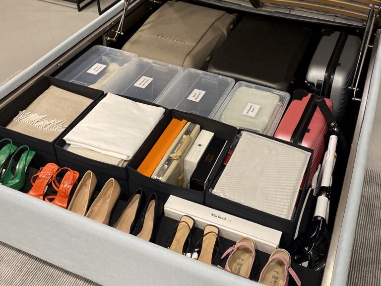 Max storage bed open