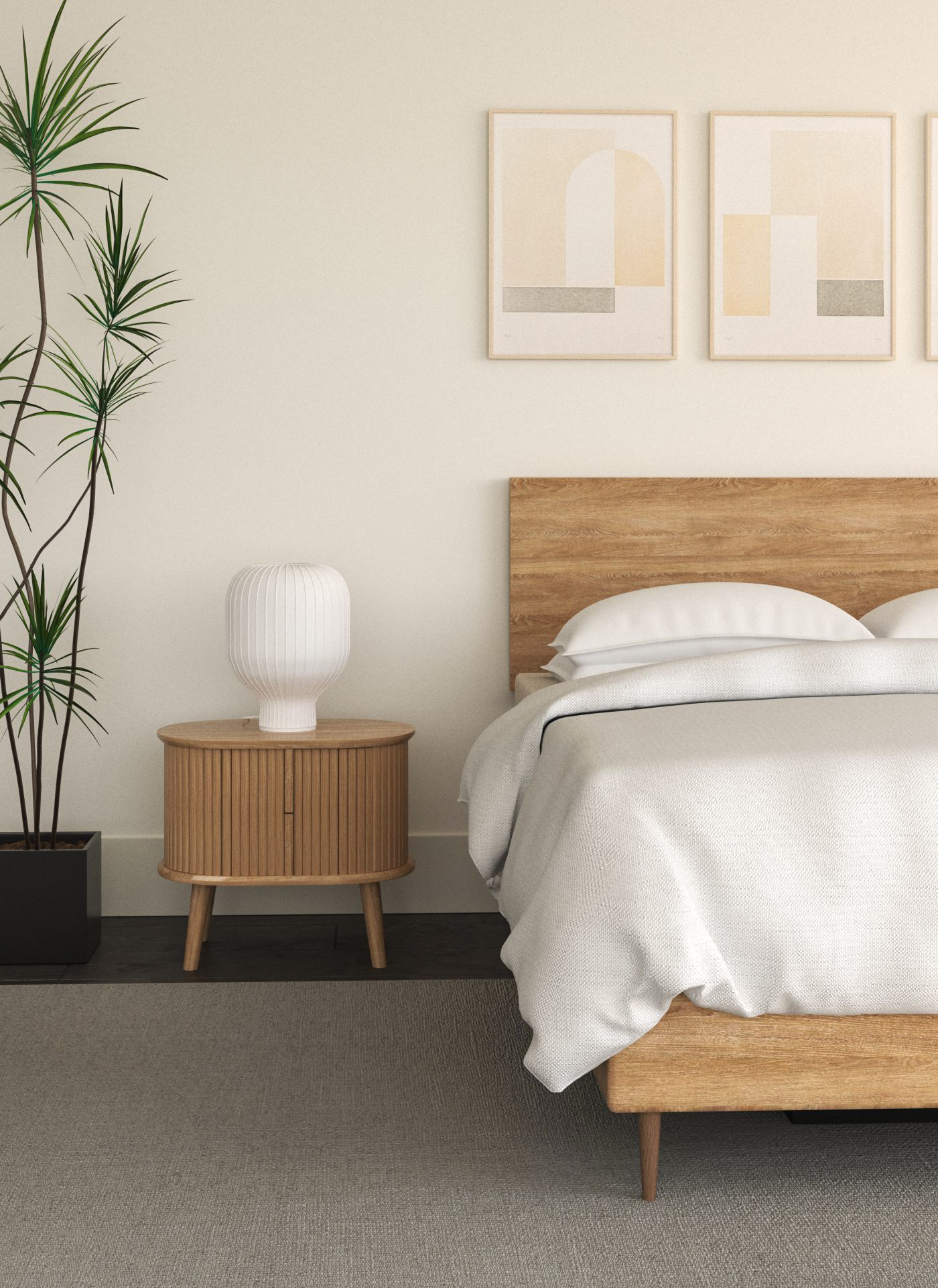 Ripple Bedside Table
