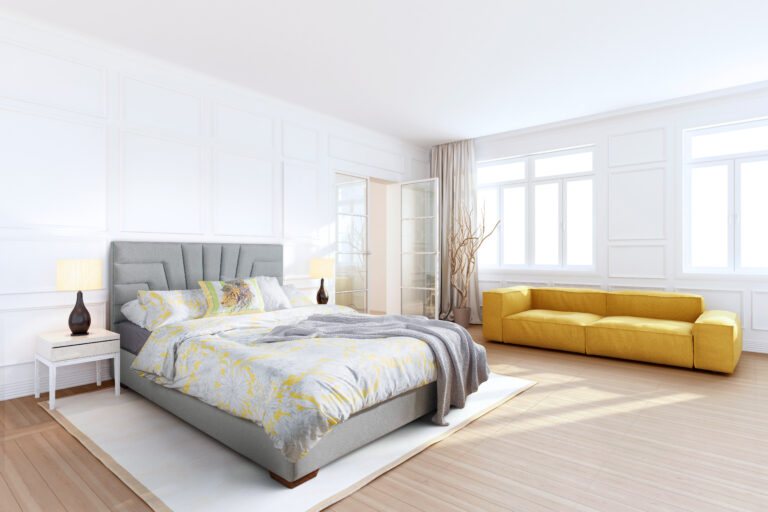 Mellow yellow and charcoal